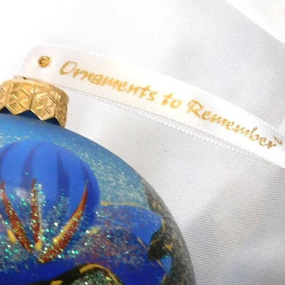 Destinations Ornament to Remember Mouth Blown Glass Adventure Theme Ornament - Picture 7 of 7